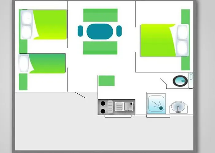 De 30m² Avec Terrasse A - Api-1-52-539 مكان تخييم
